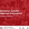 Mahatma Gandhi National Fellowship