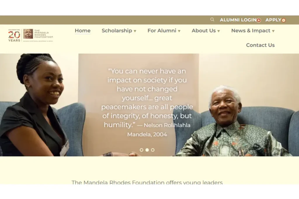 Mandela Rhodes Scholarship 2023