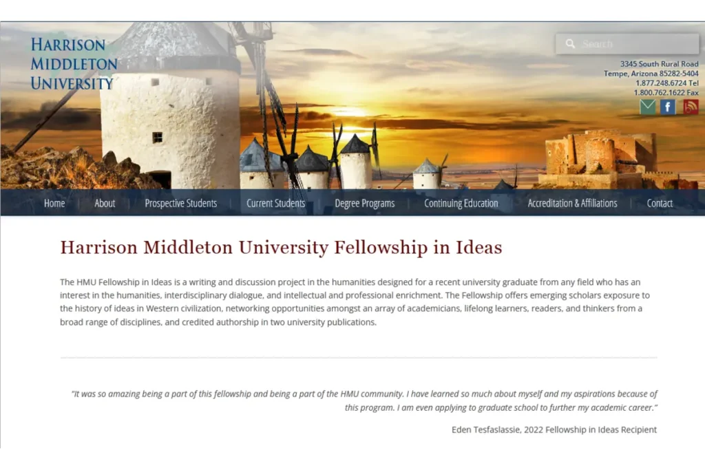 Harrison Middleton University Fellowship