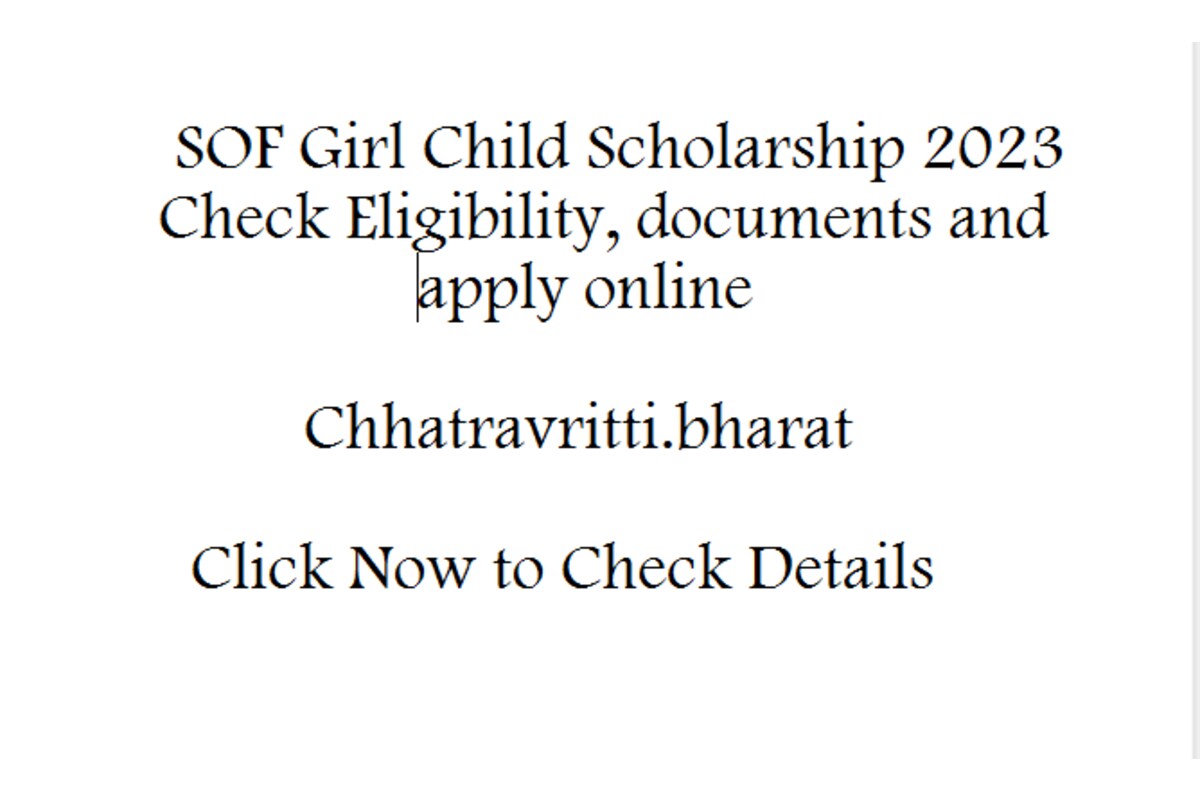 SOF Girl Child Scholarship (GCSS) 2023