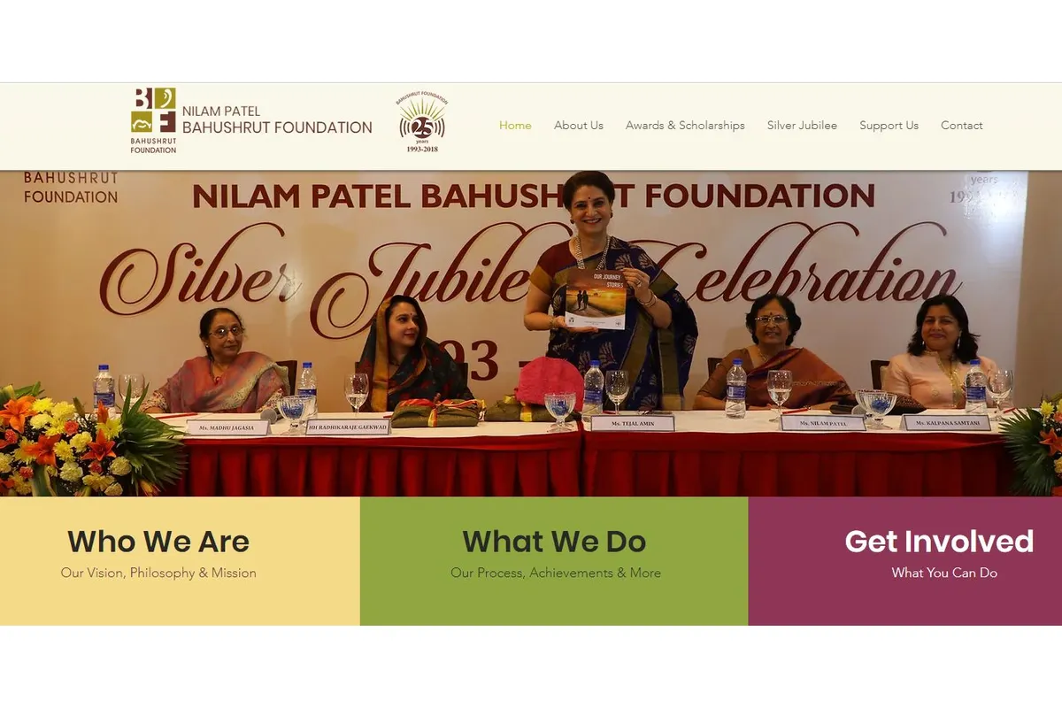 Nilam Patel Bahushrut Foundation Scholarship 2023